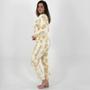Imagem de Pijama Pzama Fleece de Inverno Estampado Manga Longa com Calça Feminino