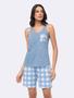 Imagem de Pijama Regata com Bermuda Feminino