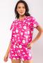 Imagem de Pijama Short e Blusa M/C Malha Pink Salvatore Fashion