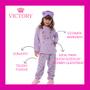 Imagem de Pijama Soft Feminino Infantil De Inverno Quentinho Victory