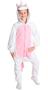 Imagem de Pijama Unicórnio Branco Com Rosa Infantil 100% Algodão A Pronta Entrega