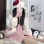 Imagem de Pijamas Hello Kitty - Conjunto de Duas Peças - Estilo Fofo e Simples