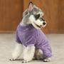 Imagem de Pijamas para cães Fitwarm Fuzzy Velvet, roupas de inverno para pequenos