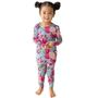 Imagem de Pijamas Posh Peanut Lacey para Meninas (3-4 anos) - Viscose Macia