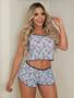 Imagem de Pijamas Short Doll Cropped Blogueirinha Estampado