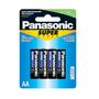 Imagem de Pilha Aa Com4 Super Hyper Panasonic