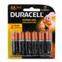 Imagem de Pilha AA Duracell Alcalina PACK-6