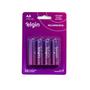 Imagem de Pilha AA Recarregável Elgin 2700 mAh com 4 unidades