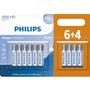 Imagem de Pilha Aaa Philips Alcalina Pack C/10 Pilhas Aaa Power