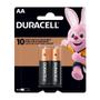 Imagem de Pilha Alcalina AA com 2 Unidades - Duracell