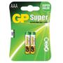 Imagem de Pilha Alcalina AAA Super Palito 1.5v c/ 2un GP Batteries