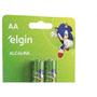 Imagem de Pilha Alcalina Elgin Peq.Aa2 C/2 - Kit C/10 Unidades