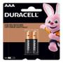 Imagem de Pilha Alcalina Palito AAA 02und DURACELL