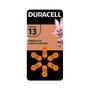 Imagem de Pilha Auditiva nº 13 Duracell com 6 unidades