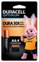 Pilha Optimum AA Pequena Duracell Com 4 Unidades Imagem de Pilha Optimum AA Pequena Duracell Com 4 Unidades