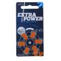 Imagem de Pilha Para Aparelho Auditivo 13 - ExtraPower 60 Unidades