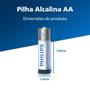 Imagem de Pilha Philips AA Alcalina LR6P2B/59 1.5V - Embalagem com 2 Unidades