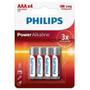 Imagem de Pilha philips aaa 3p cartela c/ 4 unidades