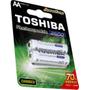 Imagem de Pilha Recarregável AA 1,2v 2600mAh TNH6GAE (C/2 Pilhas) Toshiba