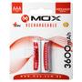 Imagem de Pilha Recarregavel AAA Mox MOB2AAA36 3.600 Mah 1.2V - 2 Unidades