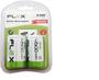 Imagem de Pilha Recarregável Flex Tipo D Grande 4500Mah Lr20 Com 2 Uni