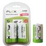 Imagem de Pilha Recarregavel Tipo D Flex 4500mah Grande Lr20 Com 2 Und