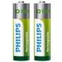 Imagem de Pilha Regarregável AA 1000MAH com 2 Unidades - 206600 - PHILIPS