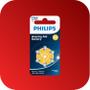 Imagem de pilhas Auditivas Philips Tamanho 10 Botão Cartela com 6 Unidades