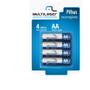 Imagem de Pilhas Recarregaveis Multilaser CB052 AA (2500MAH) Blister com 4 Unidades