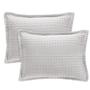 Imagem de Pillow Shams PHF Ruffle Waffle 100% algodão, pacote padrão com 2 unidades