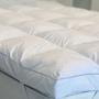 Imagem de Pillow Top 100% Plumas de Ganso com Revestimento 100% Algodão para Colchão Queen 160 x 200 x 7 cm