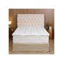 Imagem de Pillow Top Casal Queen Size Protetor Colchão Box Acolchoado Colchonete Toque Macio 200 Fios