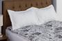Imagem de Pillow Top Colchão Casal Padrão Com 2 Travesseiros Ortobom Com Fronha 5 peças