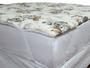 Imagem de Pillow top colchão queen estampado com um lado liso 100% algodão antialergico premium
