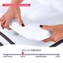 Imagem de Pillow Top King de Espuma D20 Percal 180 Fios Algodão Hipoalergênico com Elástico 193x203cm BF Colchões