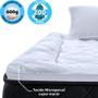 Imagem de Pillow Top King Extra Macio Toque de Pluma em Fibra Siliconada 600g/m2 193x203cm BF Colchões