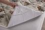 Imagem de Pillow top linha premium modelo estampado antialergico 100% algodão colchão solteiro