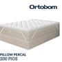 Imagem de Pillow Top Ortobom 200 Fios Percal 100% Algodão Hipoalergênico