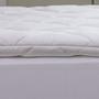 Imagem de Pillow Top Para Colchão Casal King Size Micropercal 400 Fios Protege e Reveste