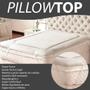 Imagem de Pillow top protetor de colchão king 193x203 linha hotelaria