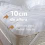 Imagem de Pillow Top Queen Extra Macio 10cm De Altura Premium 160x200 Luxo 730g/m²