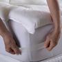 Imagem de Pillow Top Queen Protetor de Colchão Espuma Percal 400 Fios