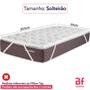 Imagem de Pillow Top Solteirão de Espuma D20 Percal 180 Fios Algodão Hipoalergênico com Elástico 97x203cm BF Colchões