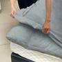 Imagem de Pillow Top Solteiro 400 fios 6cm de Enchimento em manta Siliconada Toque Aveludado 