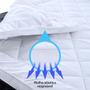 Imagem de Pillow Top Solteiro Extra Macio Toque de Pluma em Fibra Siliconada 600g/m2 88x188cm BF Colchões