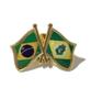 Imagem de Pin Da Bandeira Do Brasil X Ceará