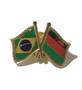 Imagem de Pin Da Bandeira Do Brasil X Malawi