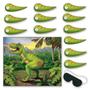 Imagem de Pin The Tail On The Dinosaur Game Beistle com 1 conjunto de jogos