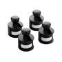 Imagem de Pincéis de Mistura de Tinta Yoseng Craft - 4 Peças com Suporte