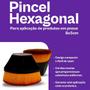 Imagem de Pincel Aplicador Pretinho Produto Pneu Hexagonal Revox 500ml